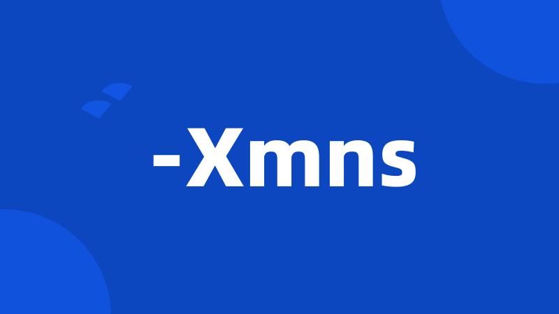 -Xmns