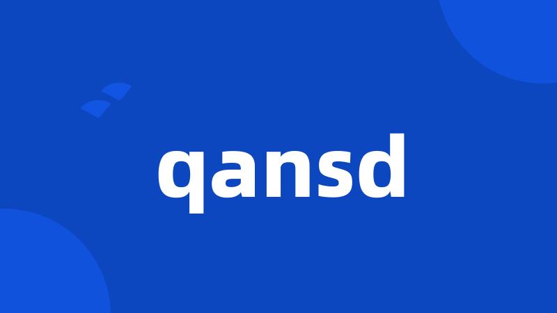 qansd