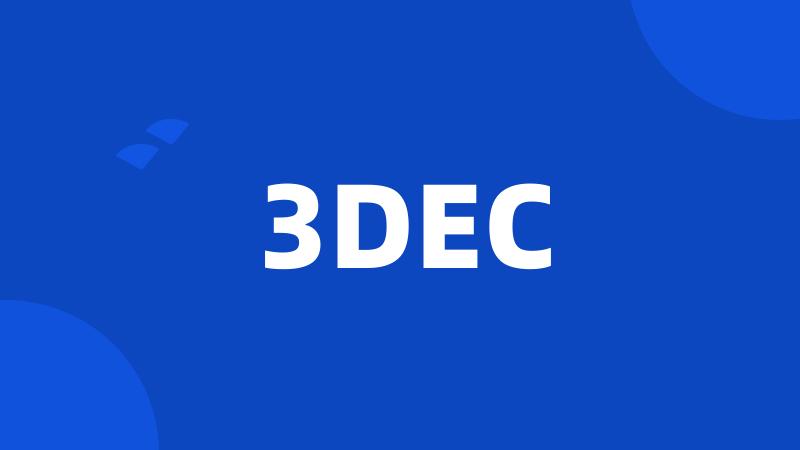 3DEC