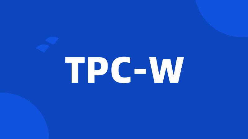 TPC-W