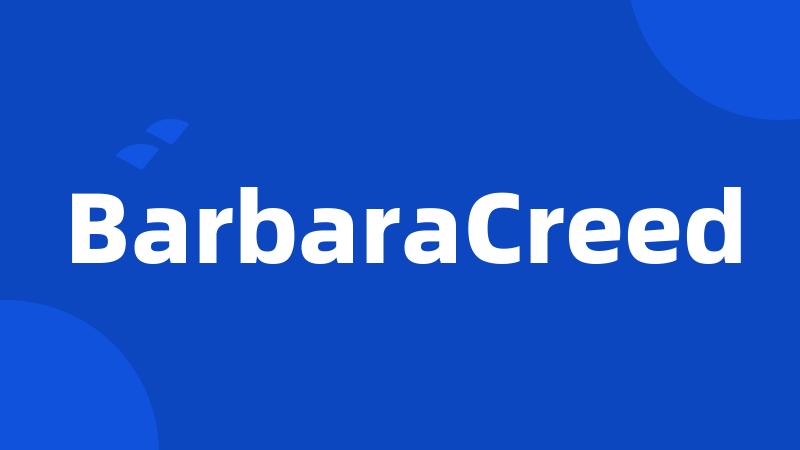 BarbaraCreed