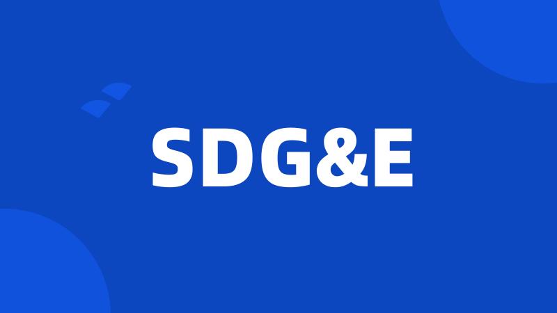 SDG&E