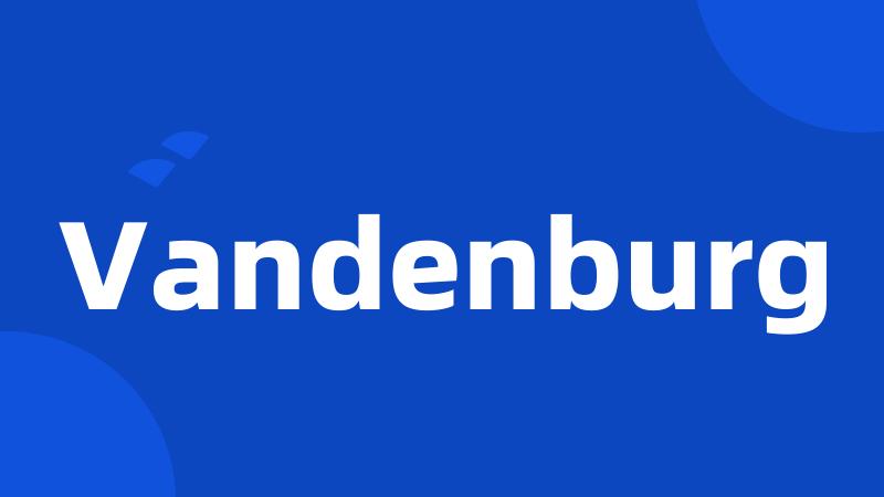 Vandenburg