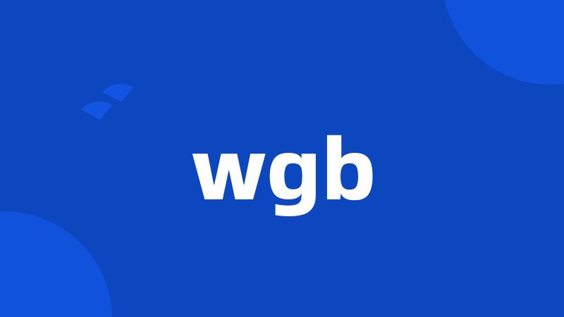 wgb