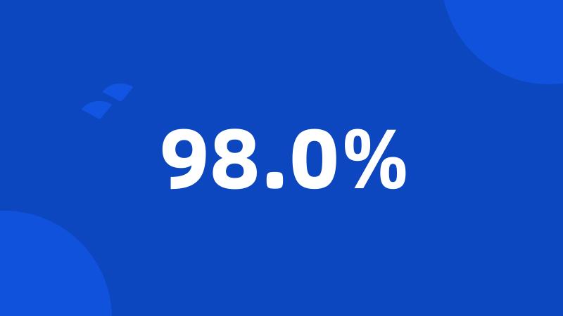 98.0%