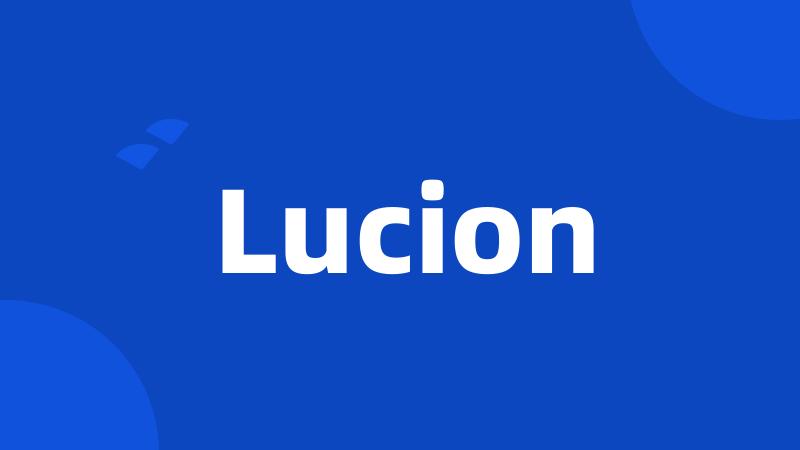 Lucion