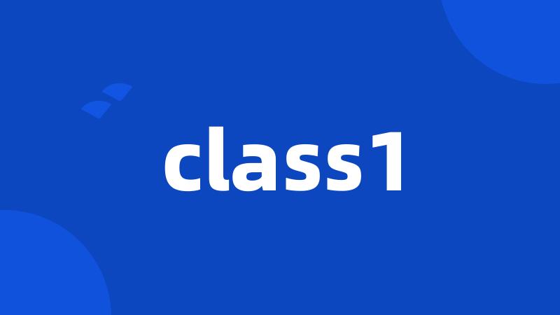 class1