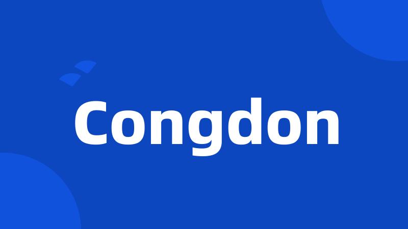 Congdon