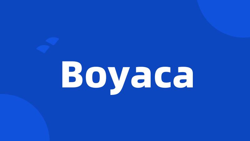 Boyaca