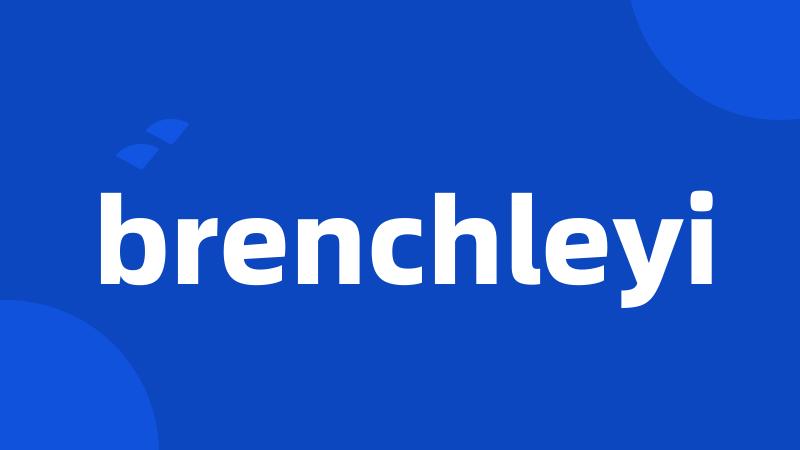 brenchleyi