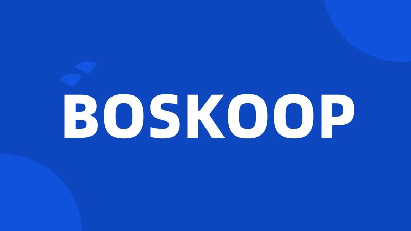 BOSKOOP