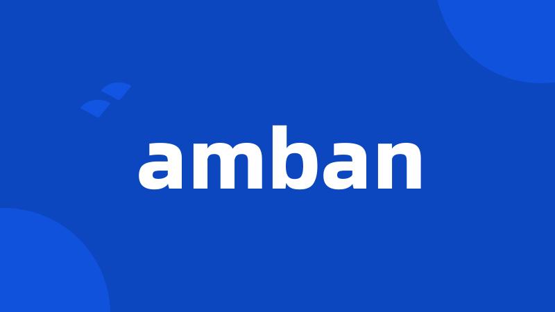 amban