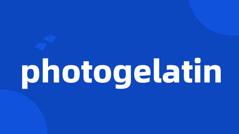 photogelatin