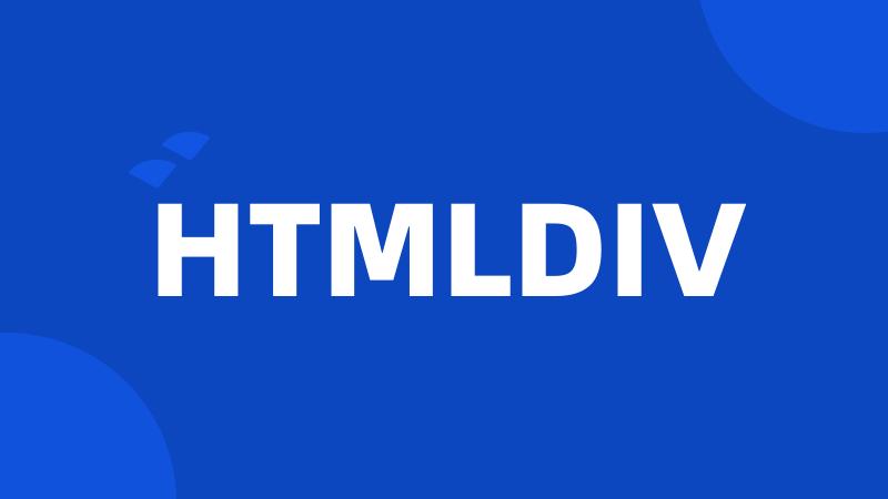 HTMLDIV