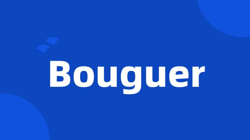 Bouguer