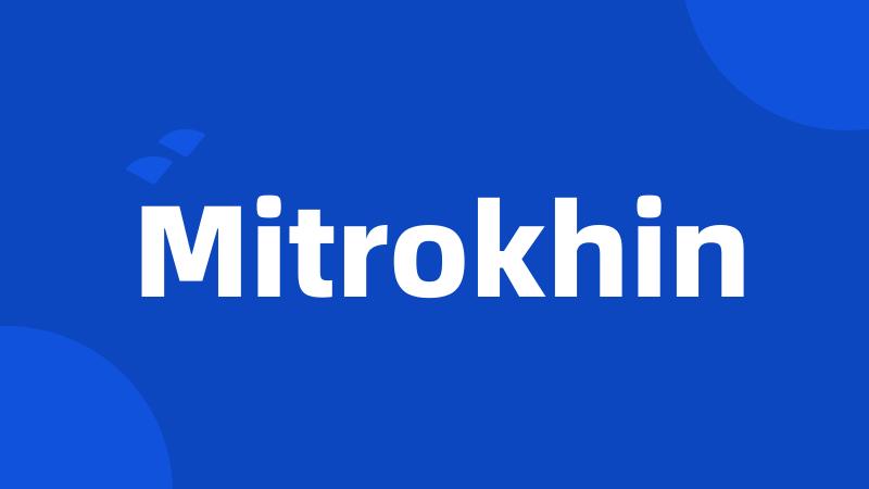 Mitrokhin