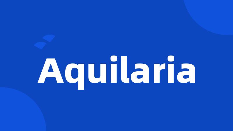 Aquilaria