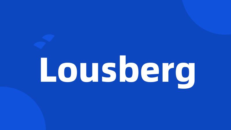 Lousberg
