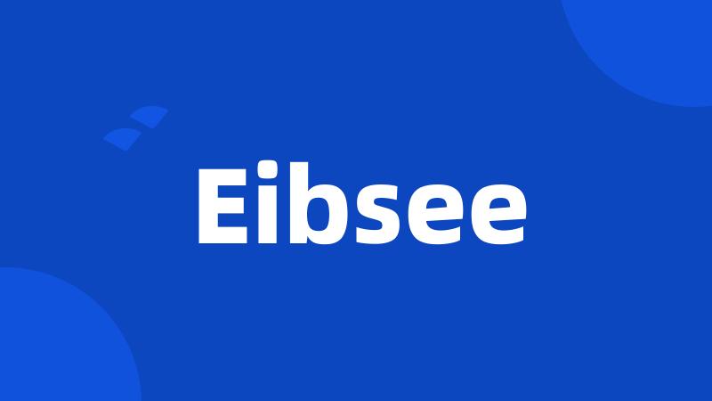 Eibsee