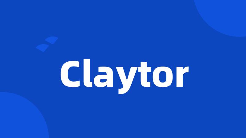 Claytor