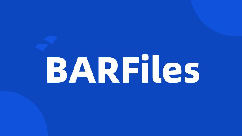 BARFiles