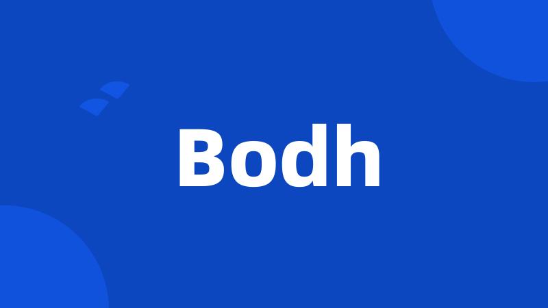 Bodh