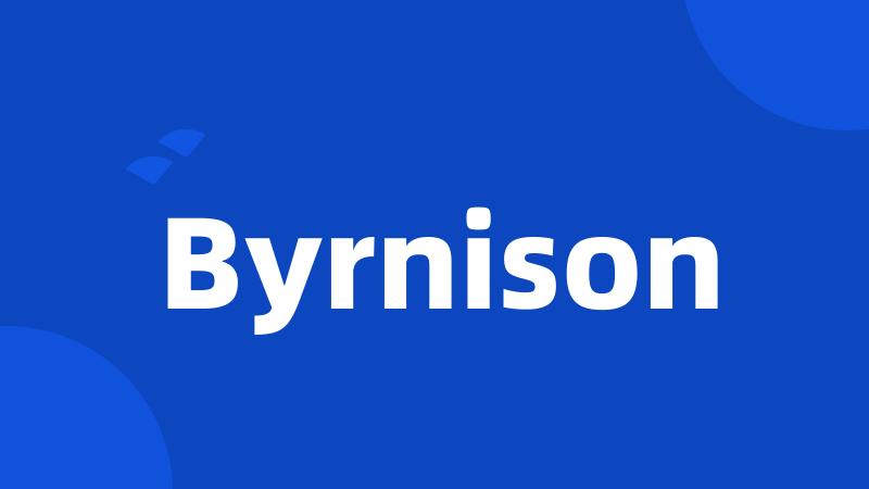 Byrnison