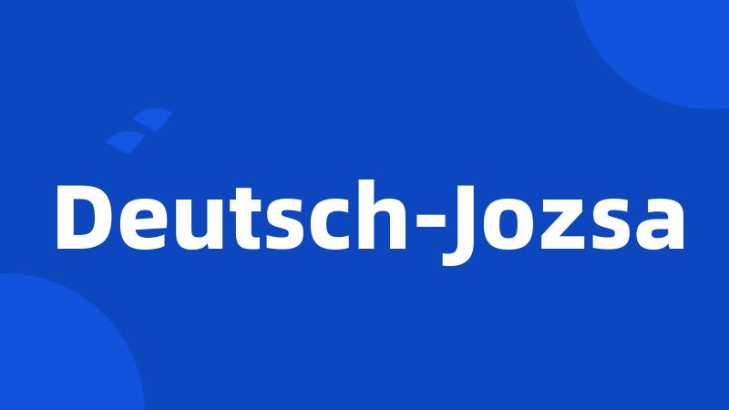 Deutsch-Jozsa