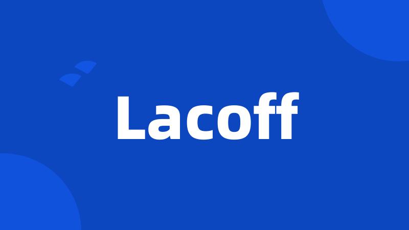 Lacoff