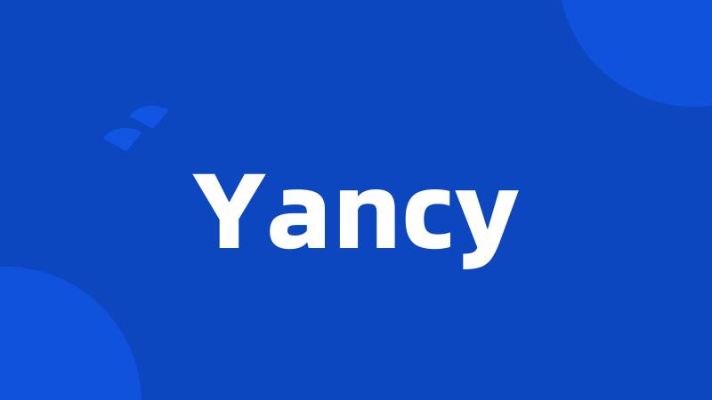 Yancy