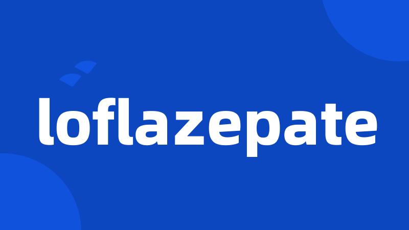 loflazepate