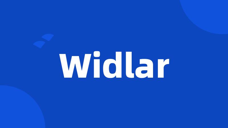 Widlar