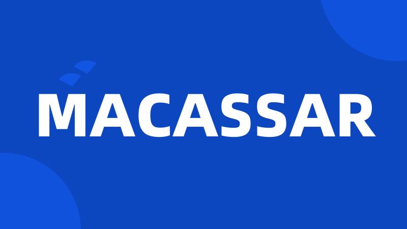 MACASSAR