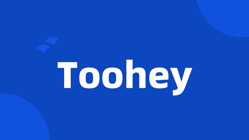 Toohey