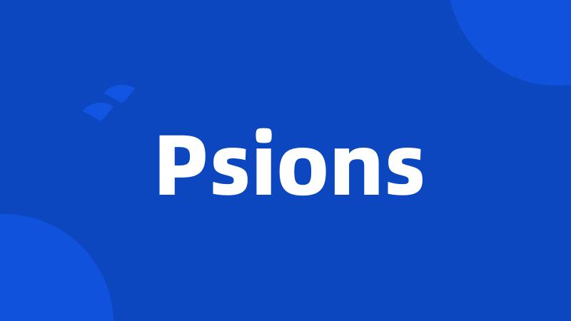 Psions