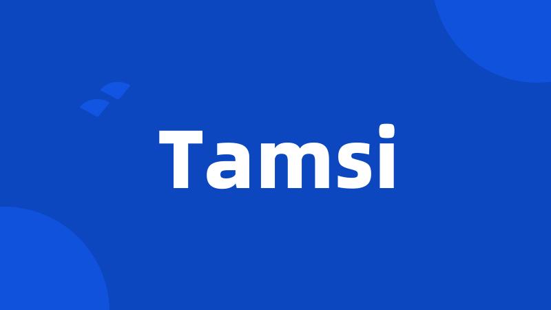 Tamsi