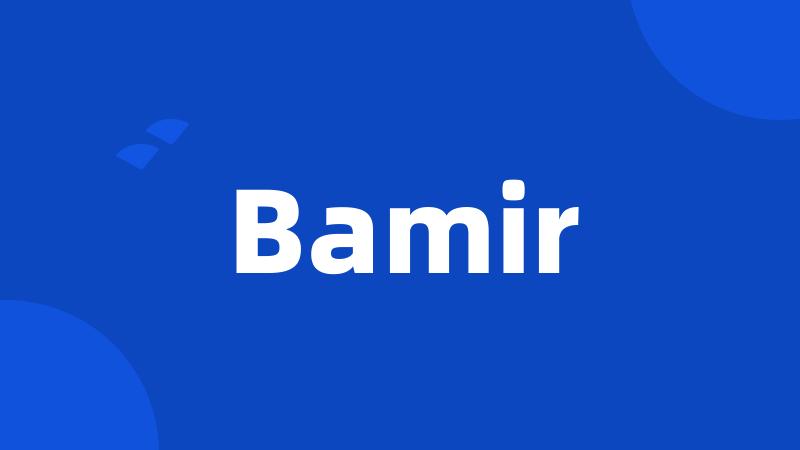 Bamir