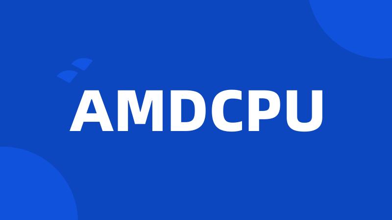 AMDCPU