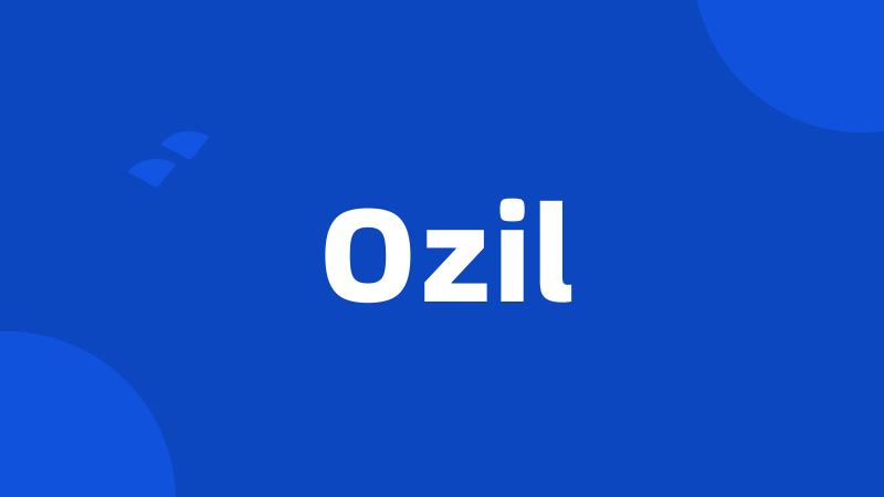 Ozil