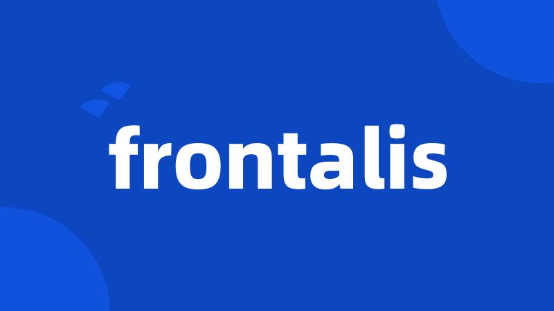 frontalis