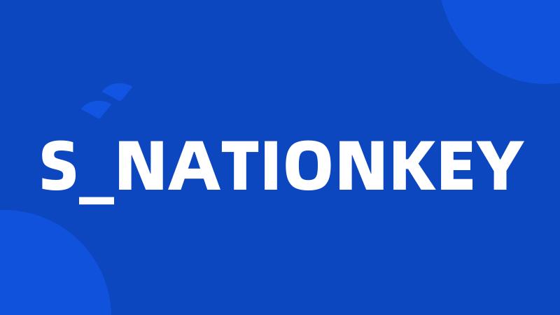 S_NATIONKEY