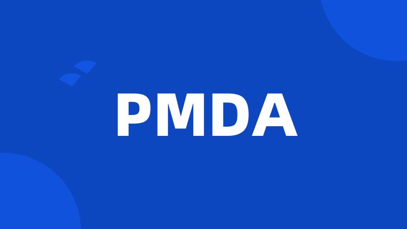 PMDA