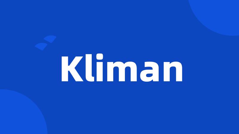 Kliman