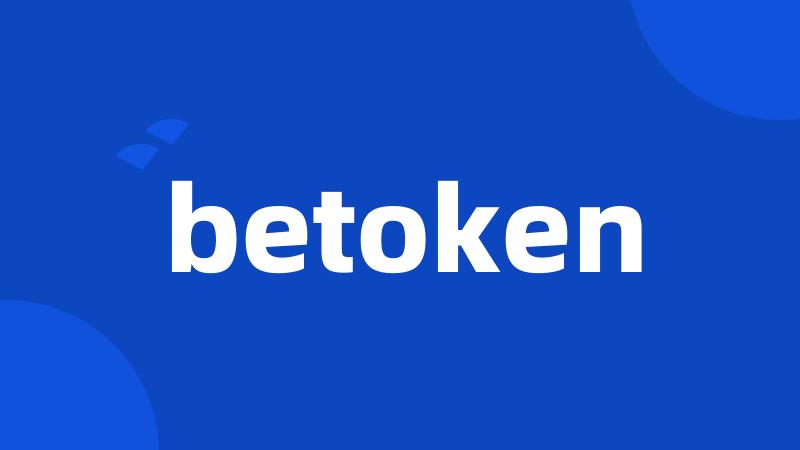 betoken