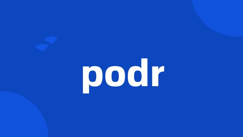 podr