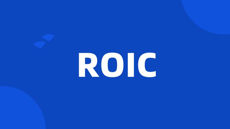 ROIC