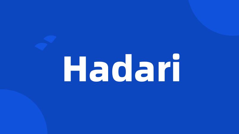 Hadari