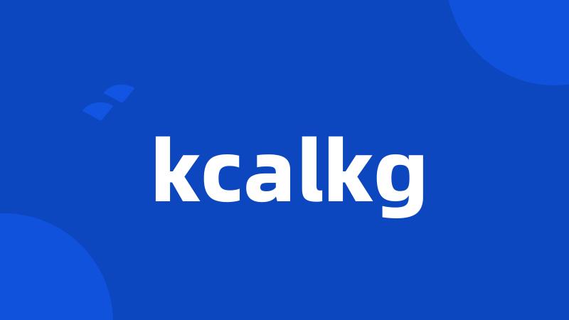 kcalkg