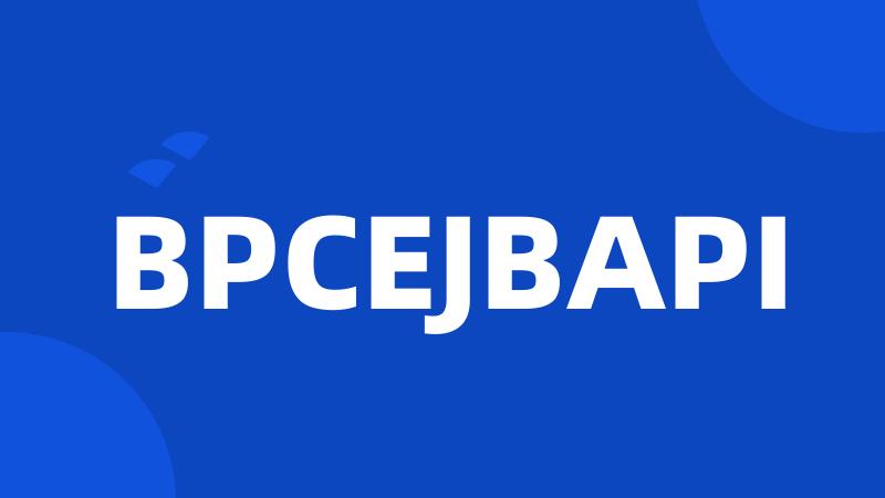 BPCEJBAPI