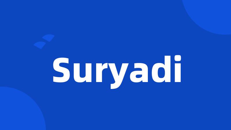 Suryadi